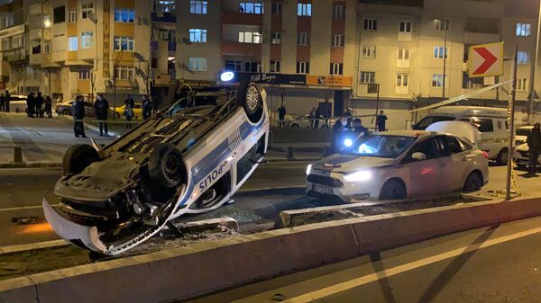 polis aracı kaza - Sputnik Türkiye