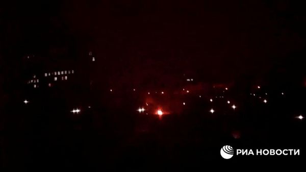 Donetsk’in merkezinde şiddetli patlama   - Sputnik Türkiye