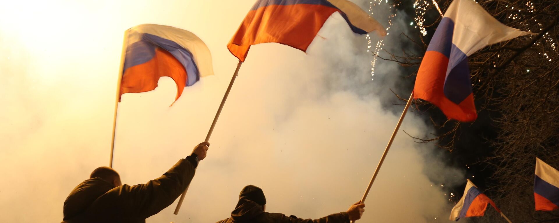 Donetsk ve Lugansk Halk Cumhuriyetlerinin bağımsızlığının tanınması için yapılan kutlamaları - Sputnik Türkiye, 1920, 29.06.2022