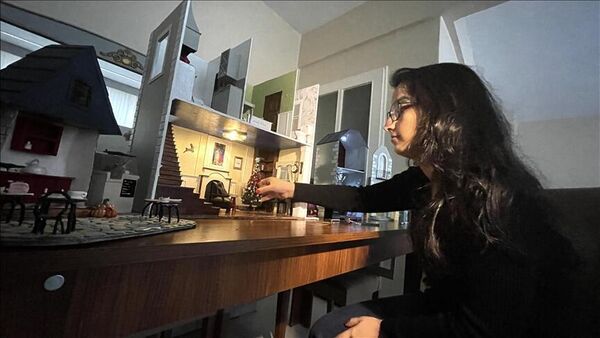 Diorama çalışmalarıyla film sahnelerini canlandırıyor - Sputnik Türkiye