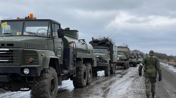 Lugansk Halk Milisleri - Rusya Ordusu - Donbass Operasyonu - Sputnik Türkiye