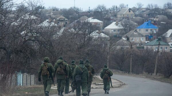 Donetsk Halk Cumhuriyeti askerleri  - Sputnik Türkiye