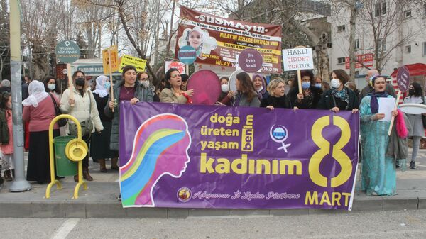 8 Mart Dünya Kadınlar Günü etkinlik - Sputnik Türkiye