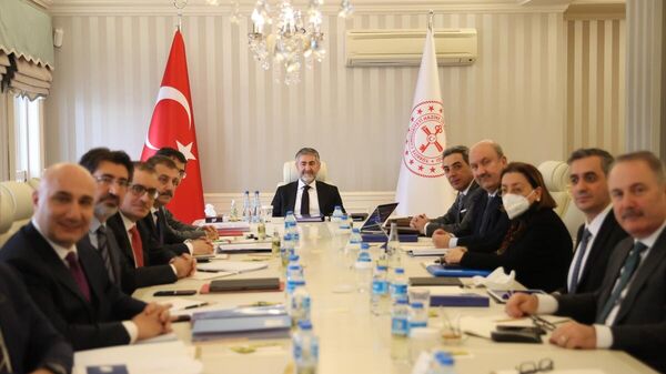 Finansal İstikrar Komitesi'nin üçüncü toplantısı Bakan Nebati başkanlığında toplandı - Sputnik Türkiye