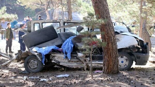 5 öğrencinin öldüğü servis kazasında araç sahibine tahliye - Sputnik Türkiye