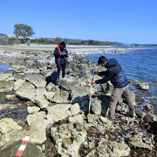 Datça’da deniz çekilince liman kalıntıları ortaya çıktı - Sputnik Türkiye