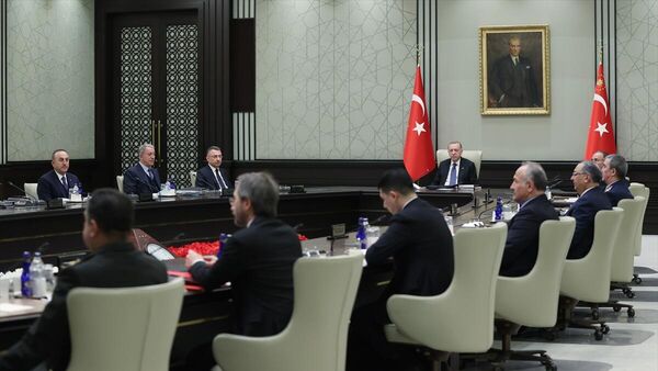 Milli Güvenlik Kurulu Toplantısı başladı - Sputnik Türkiye