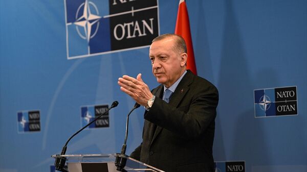 Cumhurbaşkanı Recep Tayyip Erdoğan, NATO Olağanüstü Liderler Zirvesi’nin ardından açıklamalarda bulundu.
 - Sputnik Türkiye