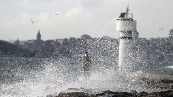 İstanbul, fırtına, deniz - Sputnik Türkiye