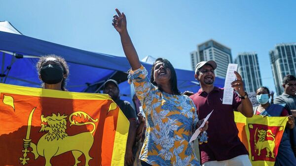 Sri Lanka - ekonomik kriz - protesto - Sputnik Türkiye