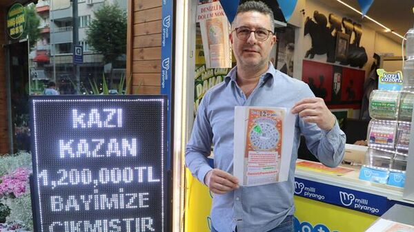 Türkiye’nin en büyük ikramiyesi çıkan kuponun oynandığı bayii, bu defa da Kazı Kazan’da kazandırdı - Sputnik Türkiye