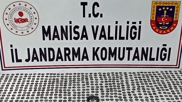 Manisa'da 675 tarihi sikke ele geçirildi - Sputnik Türkiye
