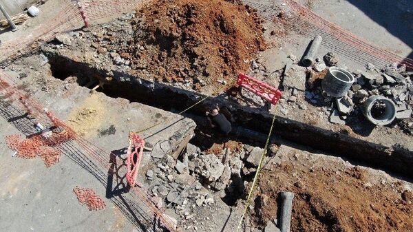 Büyükada’da İSKİ kazısında tarihi su sarnıcı kalıntısı bulundu - Sputnik Türkiye