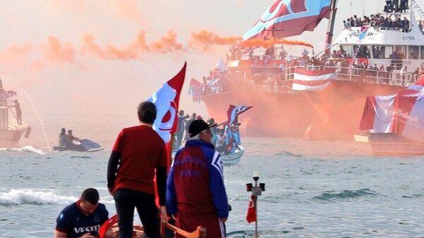 Trabzonspor kutlamaları - Sputnik Türkiye
