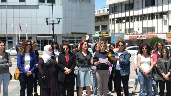 Kadın cinayetleri eylem - Sputnik Türkiye