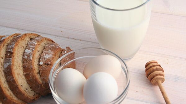 yumurta, süt, ekmek - Sputnik Türkiye