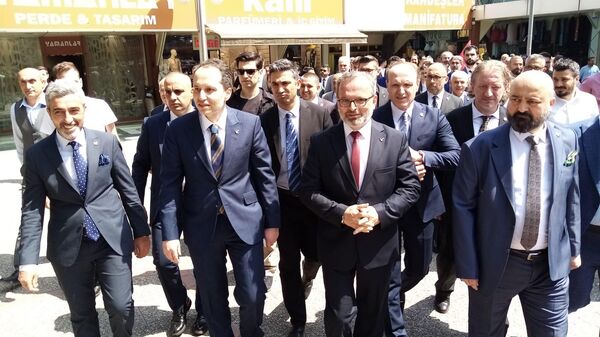 Yeniden Refah Partisi Genel Başkanı Fatih Erbakan, - Sputnik Türkiye