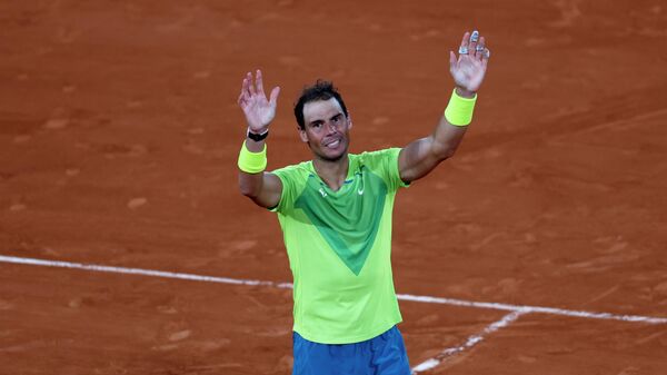 Fransa Açık çeyrek finalinde Rafael Nadal, Novak Djokovic'i 4 sette mağlup ederek ikilinin 59. karşılaşmasından galip ayrıldı. - Sputnik Türkiye