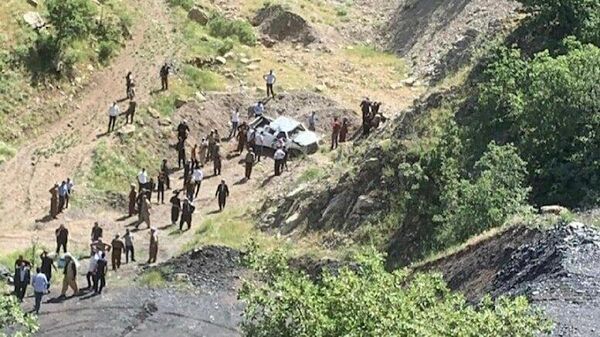 Şırnak'ın Uludere ilçesi Yemişli köyünde meydana gelen trafik kazasında 5 kişi hayatını kaybetti. - Sputnik Türkiye