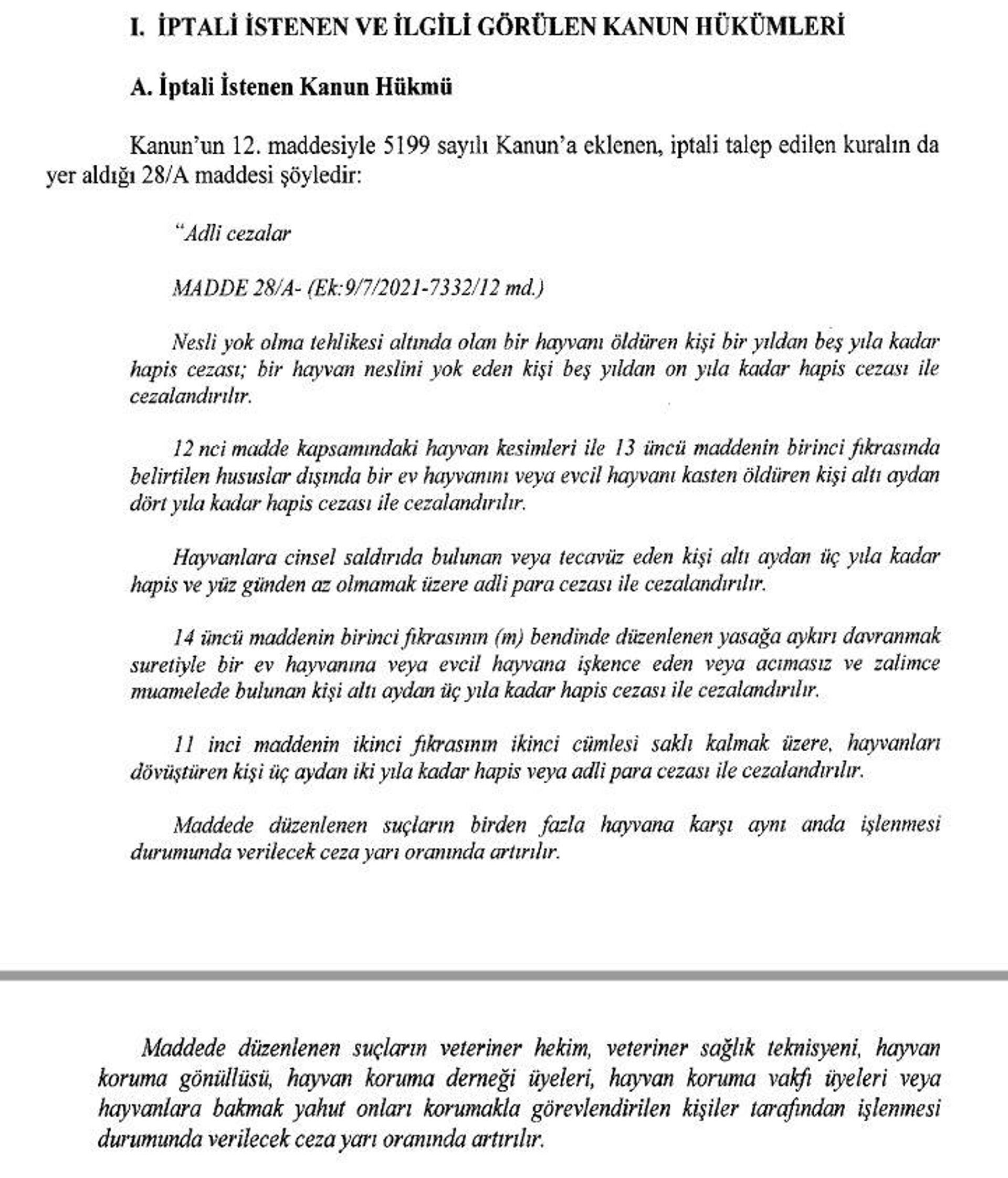 CHP'nin hayvan hakları yasasında değişiklik başvurusuna ret - Sputnik Türkiye, 1920, 08.06.2022