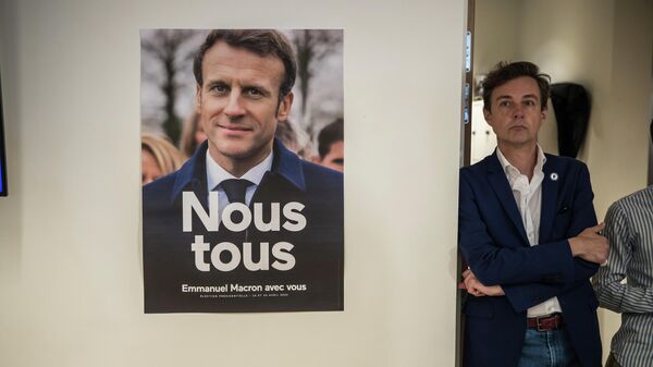 Fransa seçimleri - Emmanuel Macron - Sputnik Türkiye