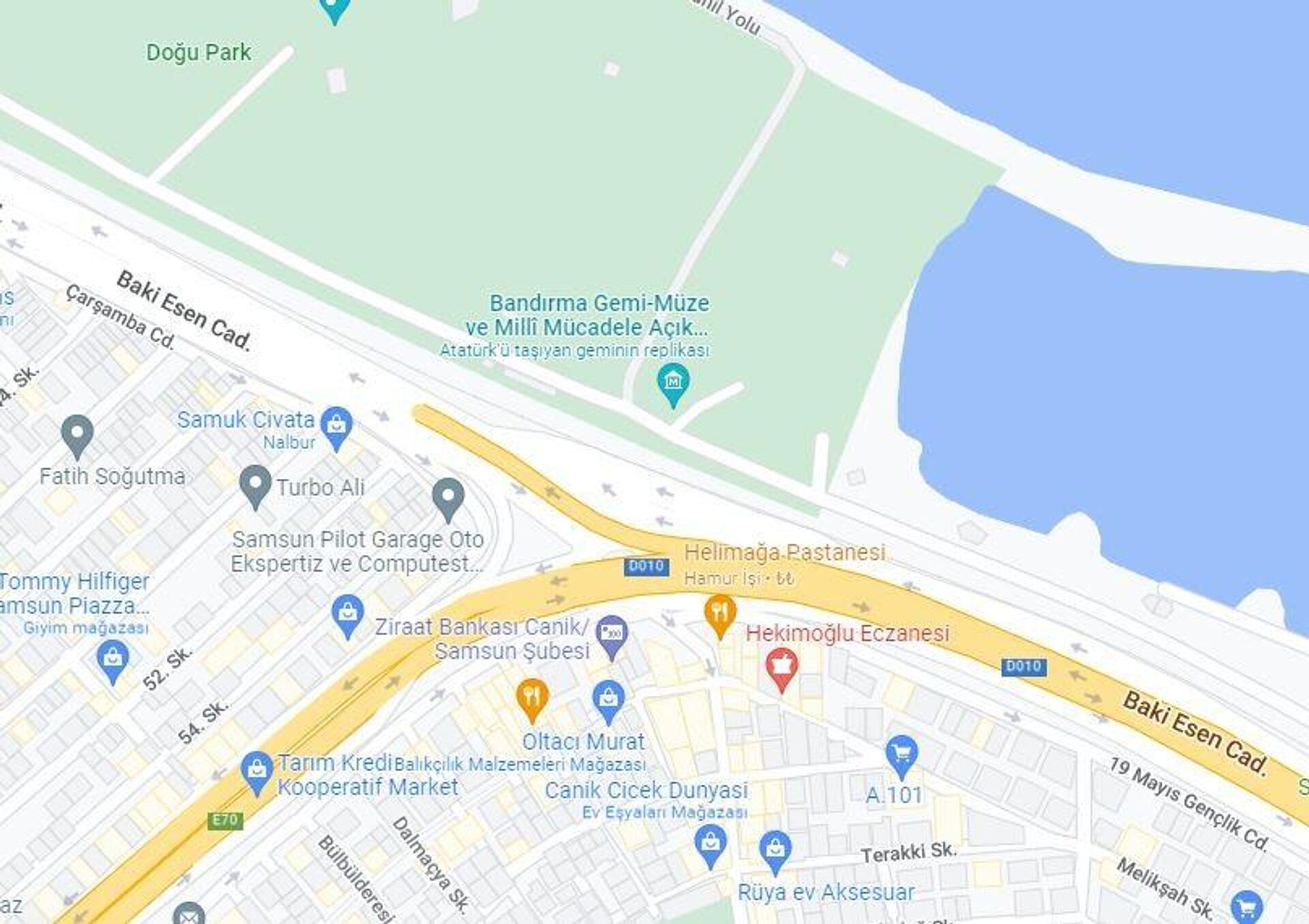 Dünyaca ünlü arama motoru Google Samsun'da büyük bir karışıklığa imza attı. Haritalarında 'Atatürk Bulvarı'nın ismini 'Baki Esen Caddesi' olarak değiştiren şirket, kentte şaşkınlığa yol açtı. - Sputnik Türkiye, 1920, 21.06.2022