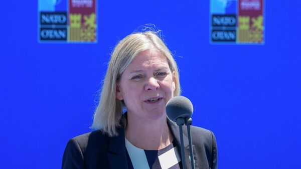 İsveç Başbakanı Magdalena Andersson  - Sputnik Türkiye