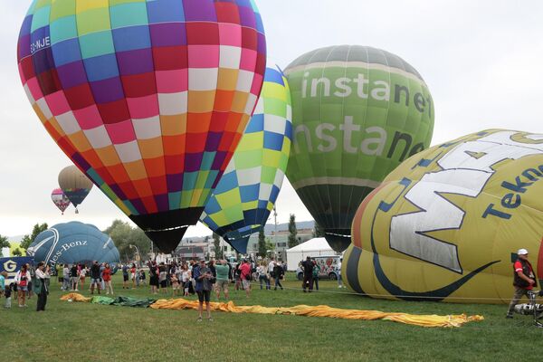 Avrupa Balon Festivali, ilk kez 1997 yılında İgualada&#x27;da düzenlenmişti. - Sputnik Türkiye