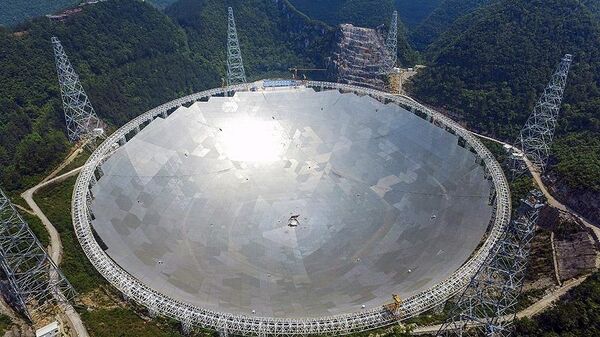 Çin'in dev radyo teleskobu - Sputnik Türkiye