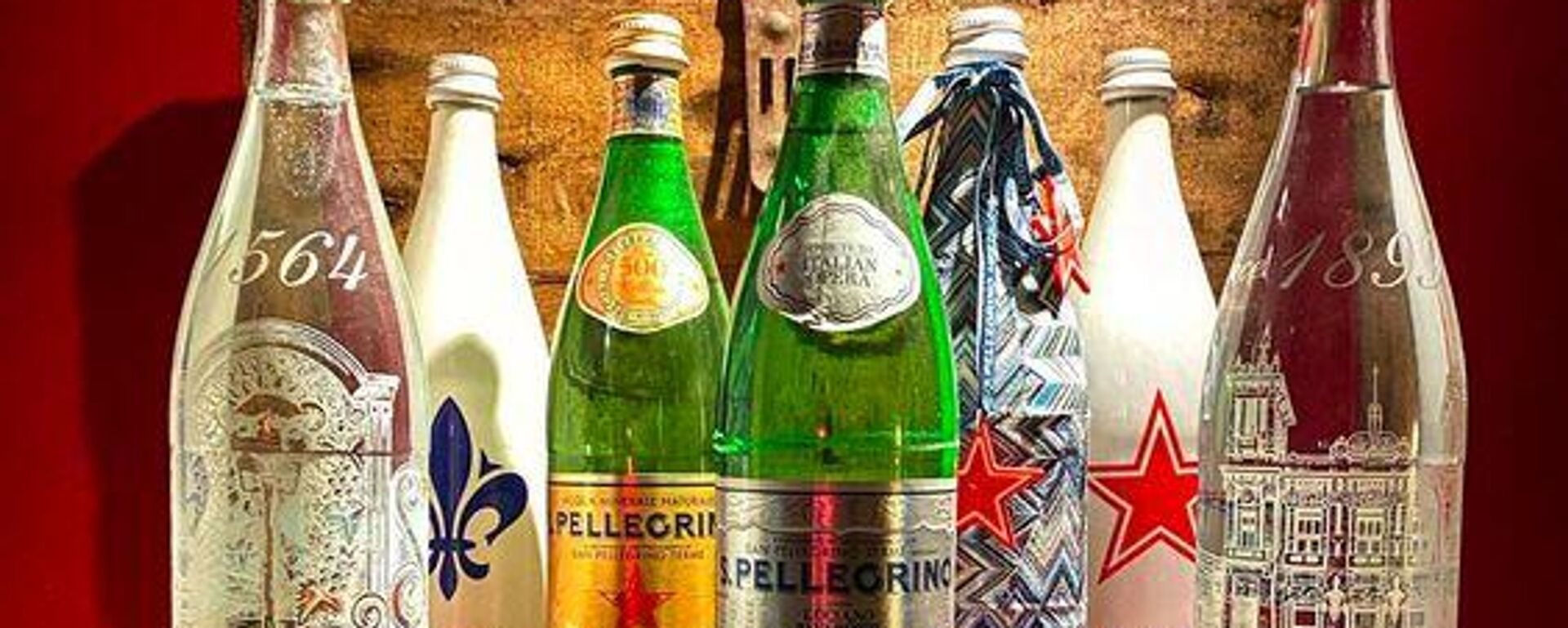 İtalyan maden suyu ve gazlı içecek markası Sanpellegrino'nun bazı ürünleri - Sputnik Türkiye, 1920, 27.07.2022