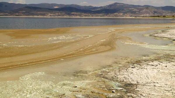 Burdur Gölü'nde alg patlaması: 'Göl yaralı, yardıma ihtiyacı var' - Sputnik Türkiye