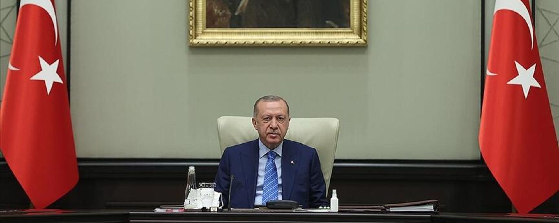 Cumhurbaşkanı Erdoğan başkanlığındaki Yüksek Askeri Şura yarın toplanıyor - Sputnik Türkiye, 1920, 03.08.2022