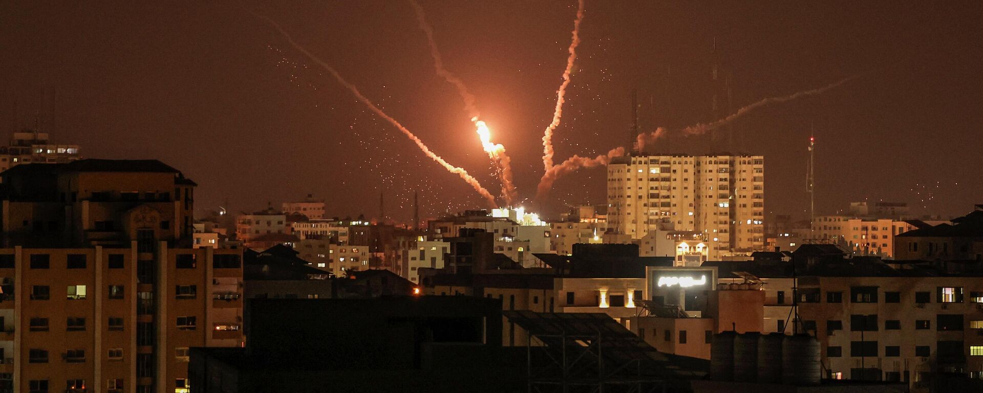 İsrail'in Gazze'ye düzenlediği hava saldırıları  - Sputnik Türkiye, 1920, 06.08.2022