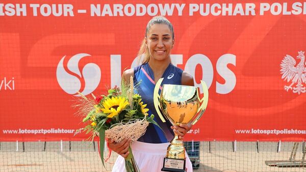 Milli tenisçi Çağla Büyükakçay, Polonya'da şampiyon oldu - Sputnik Türkiye