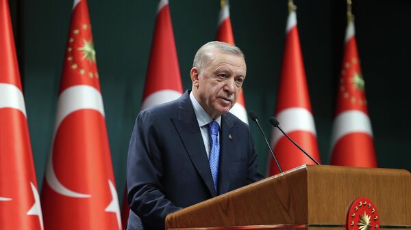Cumhurbaşkanı Erdoğan Kabine Toplantısı - Sputnik Türkiye