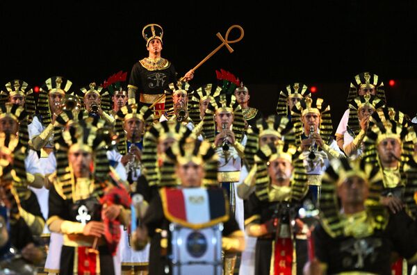 Генеральная репетиция военно-музыкального фестиваля Спасская башня - Sputnik Türkiye