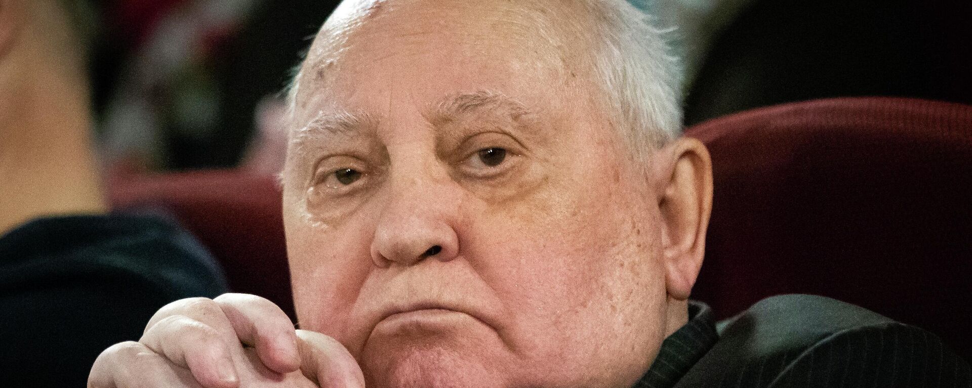 In this Thursday, Nov. 8, 2018 file photo, former Soviet leader Mikhail Gorbachev attends the Moscow premier of a film made by Werner Herzog and British filmmaker Andre Singer based on their conversations, in Moscow, Russia. - Sputnik Türkiye, 1920, 30.08.2022