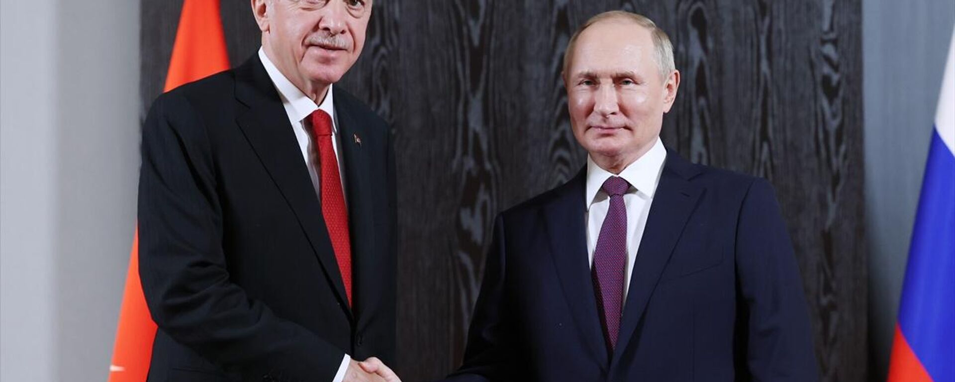 Cumhurbaşkanı Erdoğan'ın, Rusya Devlet Başkanı Putin ile görüştü - Sputnik Türkiye, 1920, 16.09.2022