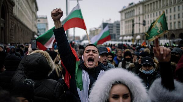 Bulgaristan protesto - Sputnik Türkiye
