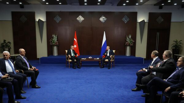 Erdoğan- Putin - Sputnik Türkiye