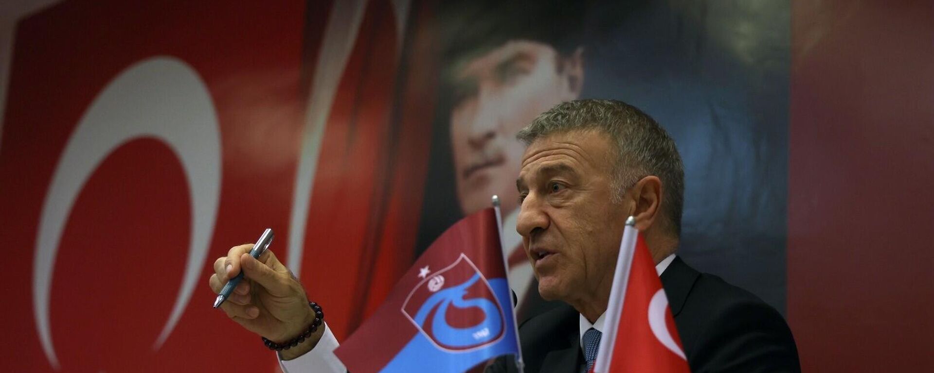 Trabzonspor Kulüp Başkanı Ahmet Ağaoğlu - Sputnik Türkiye, 1920, 04.12.2022