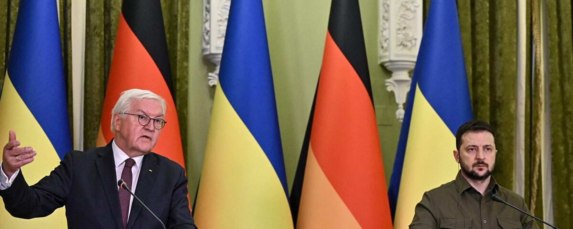 Almanya Cumhurbaşkanı Frank-Walter Steinmeier'in Ukrayna ziyareti - Sputnik Türkiye, 1920, 05.10.2026