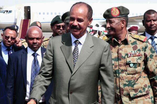Eritre&#x27;nin ilk ve mevcut Cumhurbaşkanı Isaias Afwerki, ülkeyi Mayıs 1993&#x27;teki bağımsızlığından bu yana yönetiyor. - Sputnik Türkiye