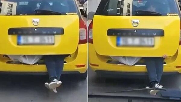 Bursa'da bagajda yolcu taşıyan taksiciye para cezası - Sputnik Türkiye