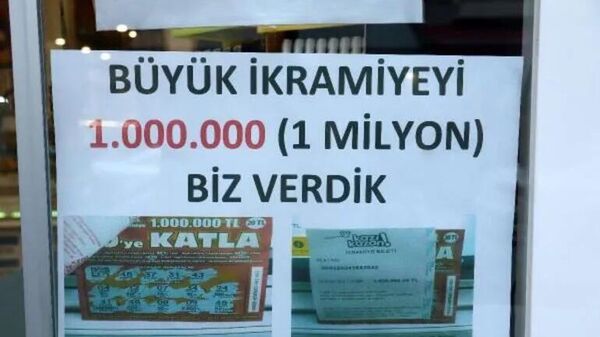 Kazı Kazan'dan 1 milyon lira kazandıran büfe - Sputnik Türkiye