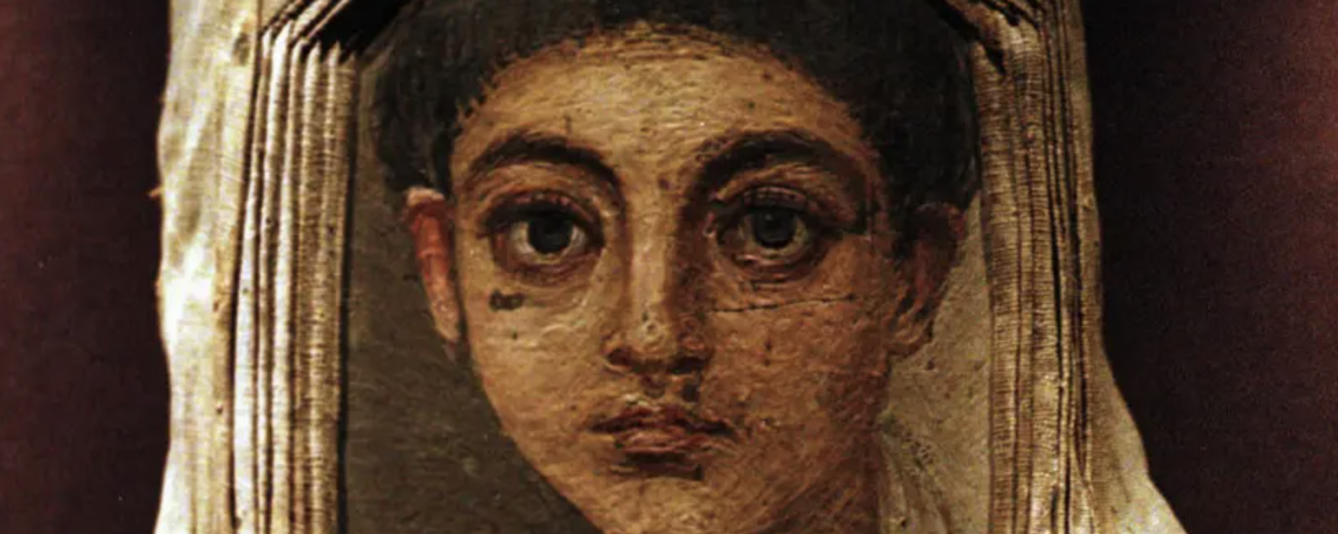 Yüzyılı aşkın bir süredir ilk kez, Mısır'da yaşamış antik insanların canlı oldukları hallerini betimleyen mumya portreleri bulundu.  - Sputnik Türkiye, 1920, 08.12.2022