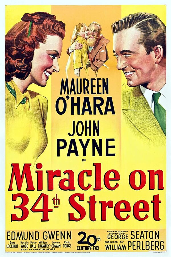 34. Caddedeki Mucize (1947)Sinema eleştirmenlerine göre en popüler 5. Noel filmi, 1947 yapımı &#x27;34. Caddedeki Mucize&#x27; (Miracle on 34th Street). George Seaton&#x27;ın yazıp yönettiği film uzun yıllardır Noel klasikleri arasında yer alıyor. Filmde New York&#x27;taki bir mağazada Noel Baba olarak çalışan ancak gerçek Noel Baba olduğunu iddia eden bir kişi anlatılıyor.En iyi 5 filmin yanı sıra film eleştirmenleri, The Grinch ve  Çılgın Aile Yılbaşı Tatilinde gibi unutulmaz klasiklerin de Noel bayramında birlikte film izlemek isteyen ailelerce sıkça tercih edildiğini belirtiyor. - Sputnik Türkiye
