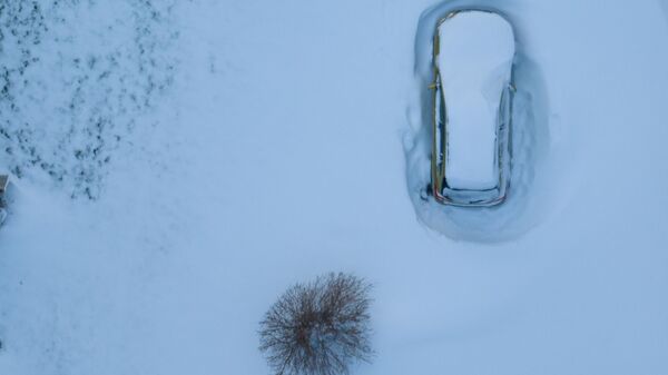 ABD'deki kar fırtınası Buffalo - Sputnik Türkiye