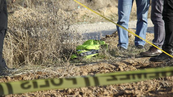 Uşak'ta bir tarlanın kenarında sırt çantası içinde bebek cesedi bulundu - Sputnik Türkiye