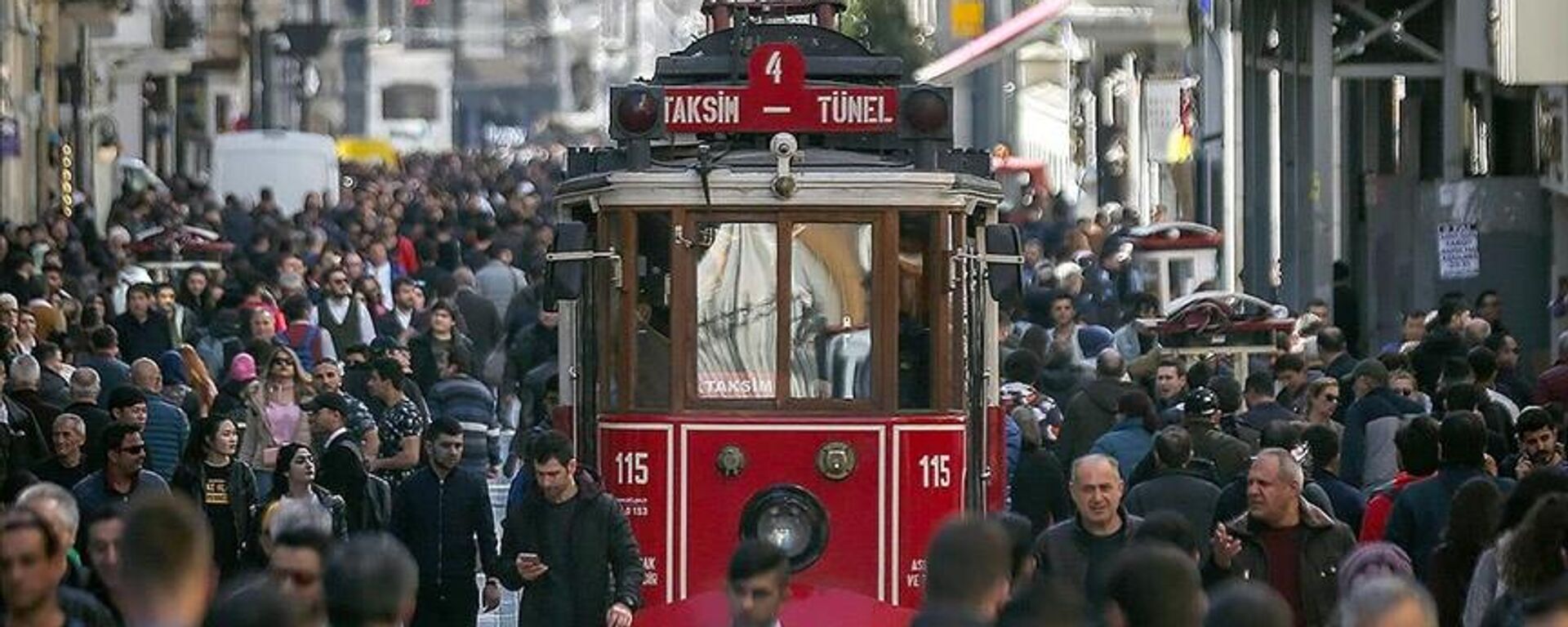 İstiklal Caddesi, İstanbul - Sputnik Türkiye, 1920, 28.12.2023